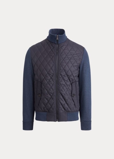 Men's Ralph Lauren Quilted Hybrid Jackets | 570814ZCM